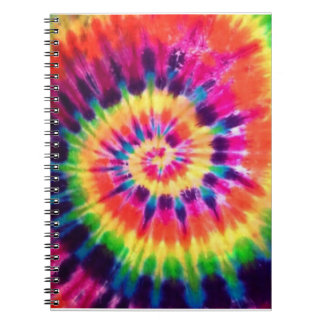 Hippy Peace Retro 60s Tie Dye Anteckningsbok