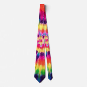 Hippy Peace Retro 60s Tie Dye Slips