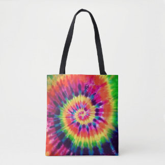 Hippy Peace Retro 60s Tie Dye Tygkasse