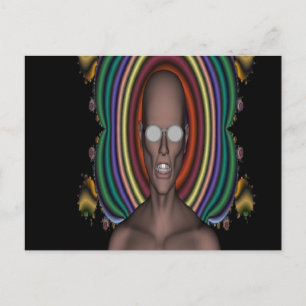 Hippy Punk Vykort