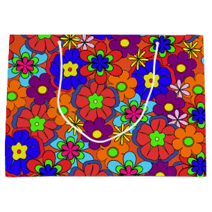 Hippy Retro blommor