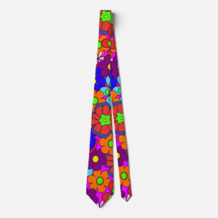 Hippy Retro blommor Slips