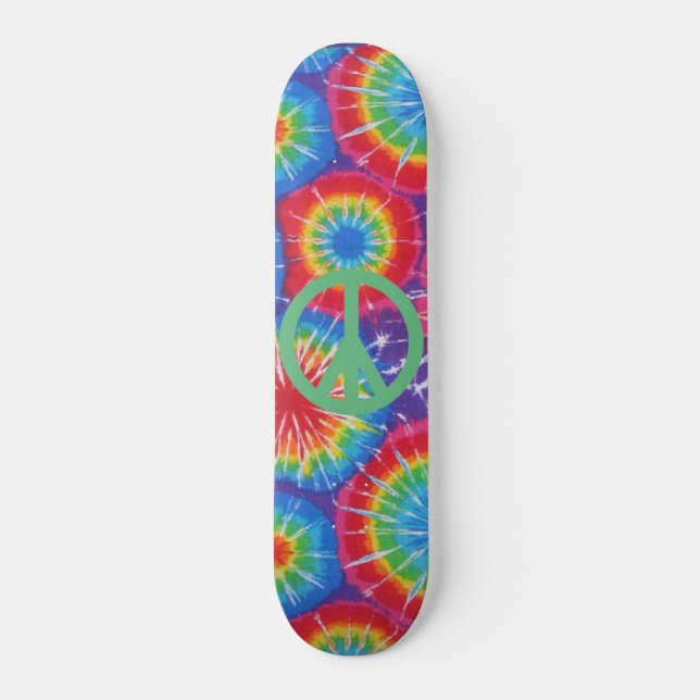 Hippy Skateboard för fredTiefärg (Framsida)