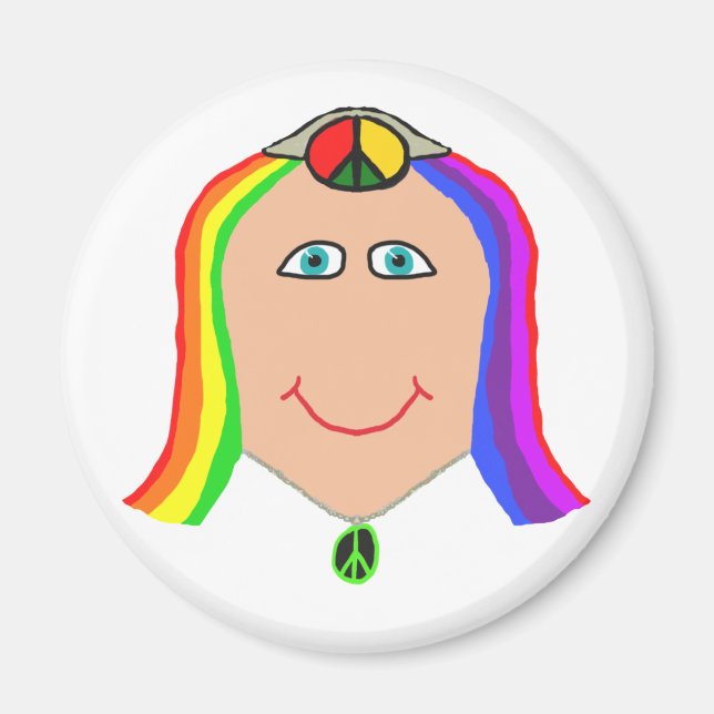 Hippy Smile Magnet (Framsidan)