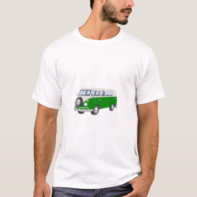 Hippy Van Grönt T Shirt (Framsida)