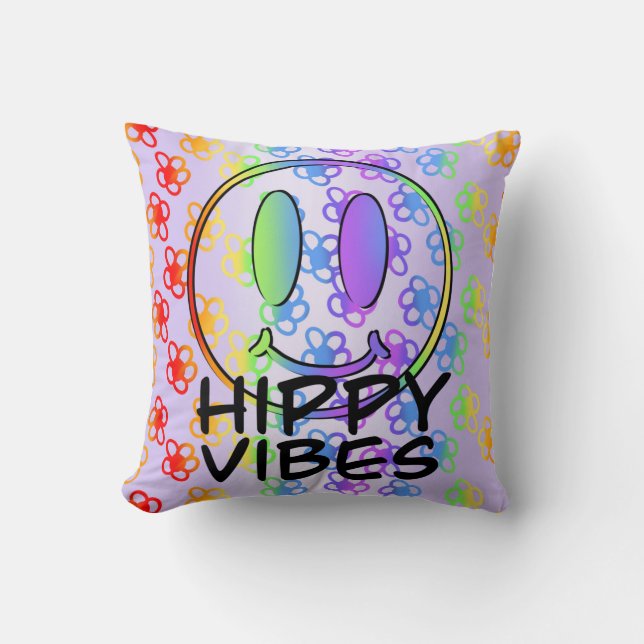 Hippy Vibes Kudde (Framsida)