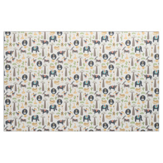 Hippy Vild African Animals Seamless Mönster Tyg