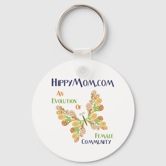 HippyMamma Keychain Nyckelring (Framsida)