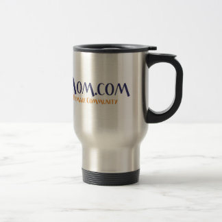 HippyMom silvertravel mug Resemugg
