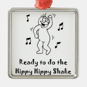 HippyShake Julgransprydnad Metall