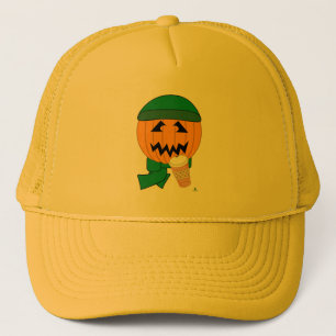 Hips Jack-o-lantern Halloween-kaffekonst Keps