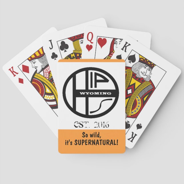 HIPS Ranch Souvenir-kort Spelkort (Baksidan)