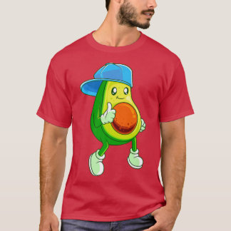 Hipster Avocado coola Skater Guacamole Vegan T Shirt