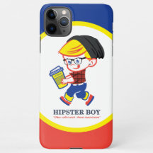 Hipster Boy - Parody illustration