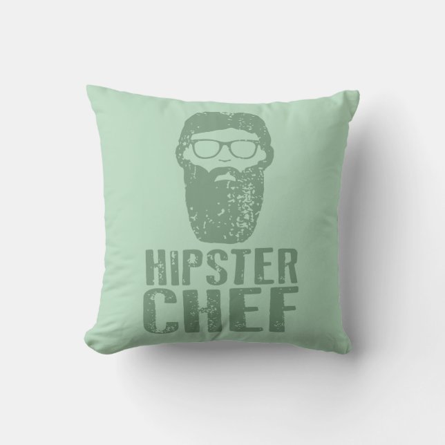 Hipster Chef Kudde (Framsida)