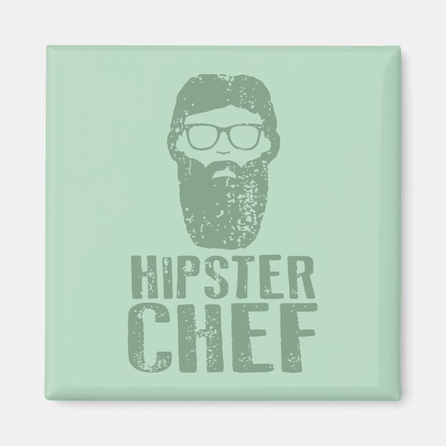 Hipster Chef Magnet (Framsidan)