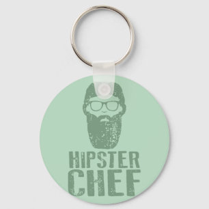 Hipster Chef Nyckelring