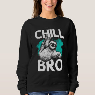 Hipster-design med långsam För manar kylbro T Shirt