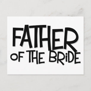 Hipster Far Bride Lite T Vykort