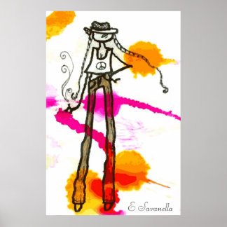 hipster-flicka poster