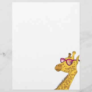 Hipster Giraffe