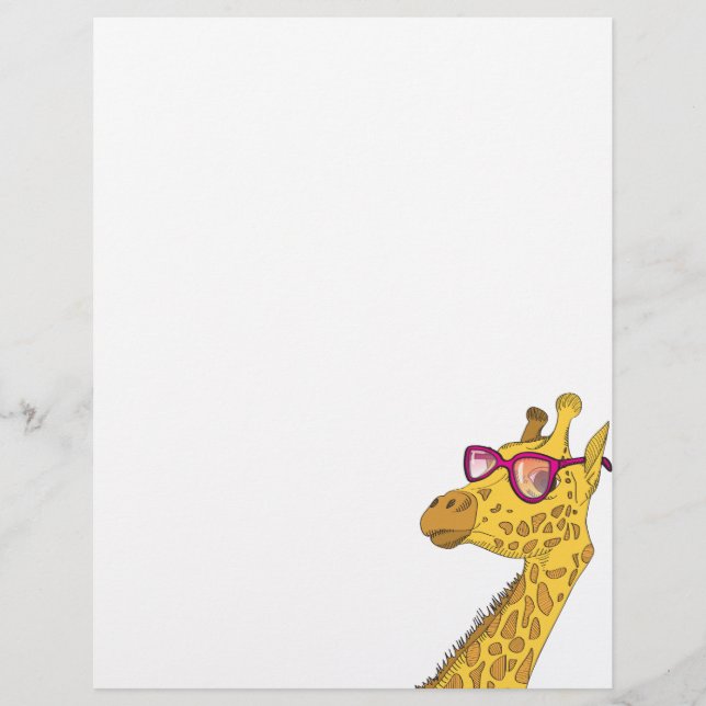Hipster Giraffe (Framsida)
