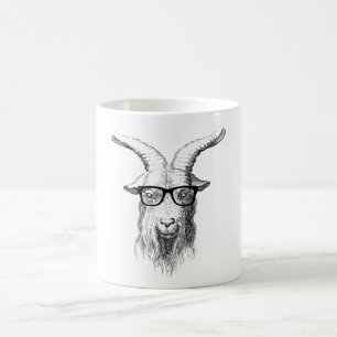 Hipster Goat Kaffemugg