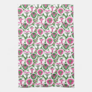 Hipster Goats   av totaltGoatally™ Kökshandduk