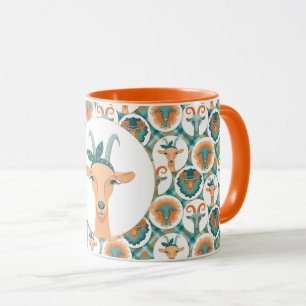Hipster Goats av totaltGoatally™ Mugg