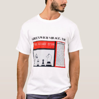 Hipster Greenwich Village, NYC T Shirt