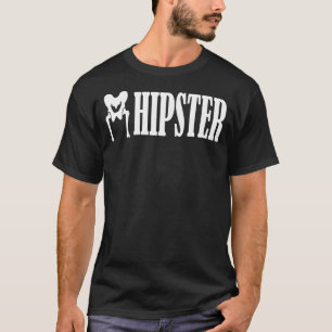 Hipster Hip Replacement Funny Body Humor T Shirt