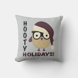 Hipster Hooty Helgdagar! Kudde