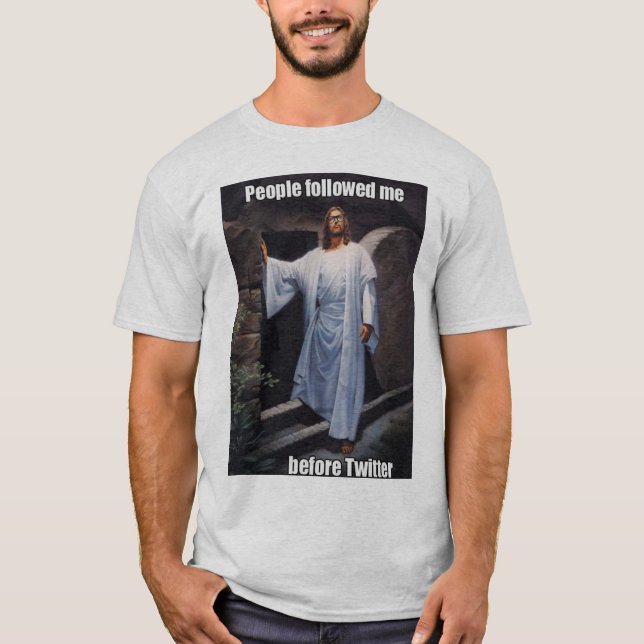 Hipster Jesus T-shirt (Framsida)