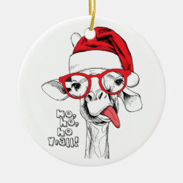 Hipster jul Giraffe | HELGDAGAR Julgransprydnad Keramik