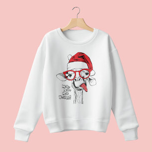 Hipster jul Giraffe HELGDAGAR T Shirt