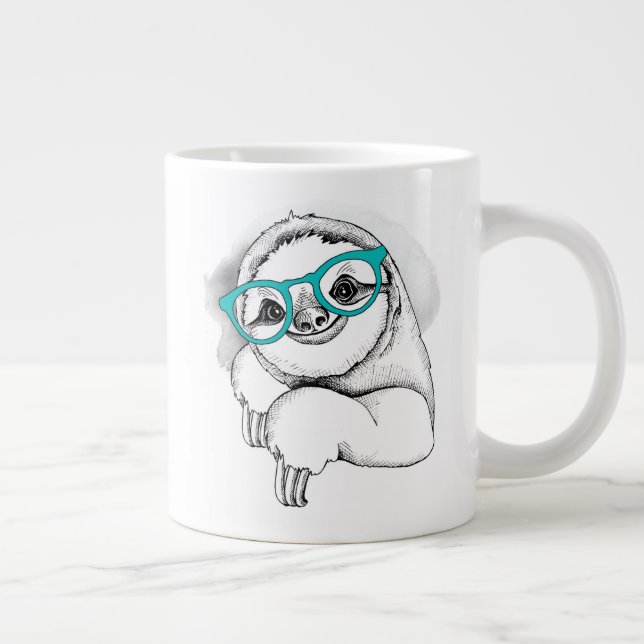 Hipster-kortplats Jumbo Mugg (Höger)