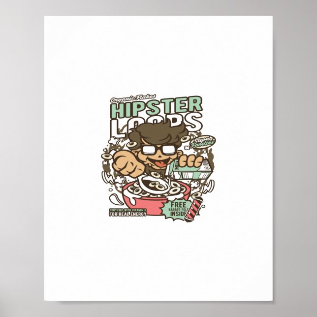Hipster Loops Poster (Framsidan)