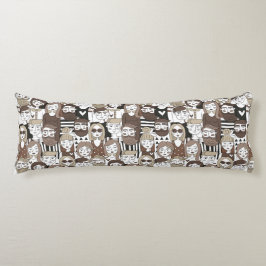 Hipster Mönster-kuddar Kroppskudde