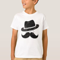 Hipster Mr. Mustasch Hatt Glasögon Vintage Anpassa