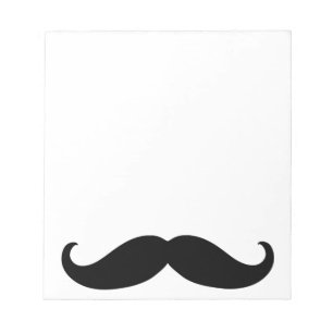 Hipster Mustache Anteckningsblock