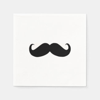 Hipster Mustache Pappersservett