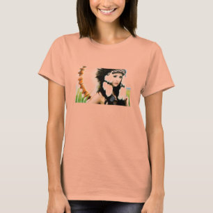 Hipster Native Chick Tee Shirt
