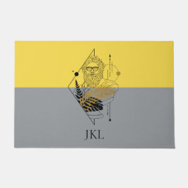 Hipster Olympic God Colorblock Monogram