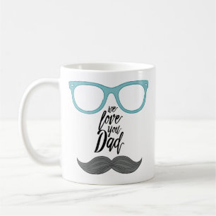 Hipster Pappa Anpassningsbar Photo Kaffemugg