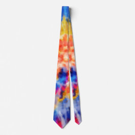 *~* Hipster Rainbow Retro Psychodelic Tie Dye tie Slips