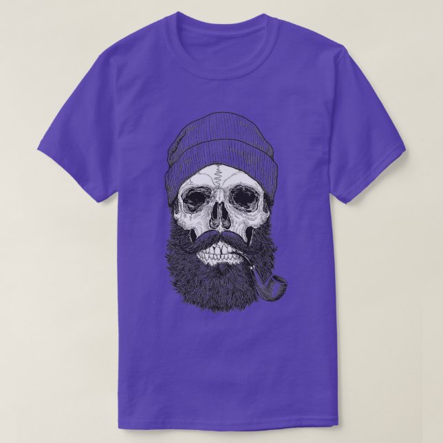 Hipster-skalle 2 t shirt (Design framsida)