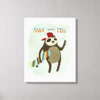 Hipster Sloth | Långsam rullning