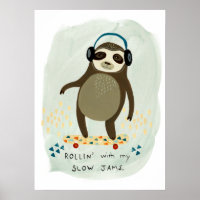Hipster Sloth | Växla med min långsamma Sylt