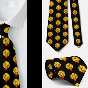 Hipster Sunglasses Emoji Smile Ansikte Funny Cute Slips