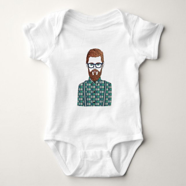 hipster t shirt (Framsida)